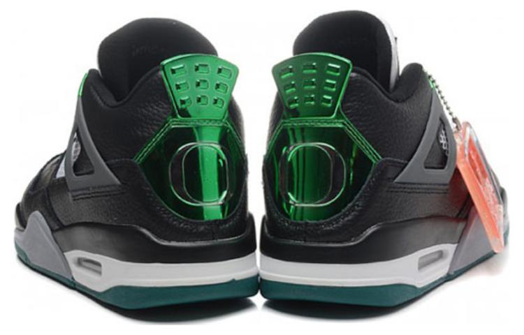Air Jordan 4 Retro Oregon Ducks 'Black Green' FA12-MNJDLS-267-3563 #