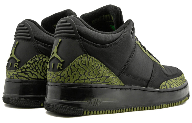 Air Jordan Fusion 3 LS 'Black Green' 333300-031 #.