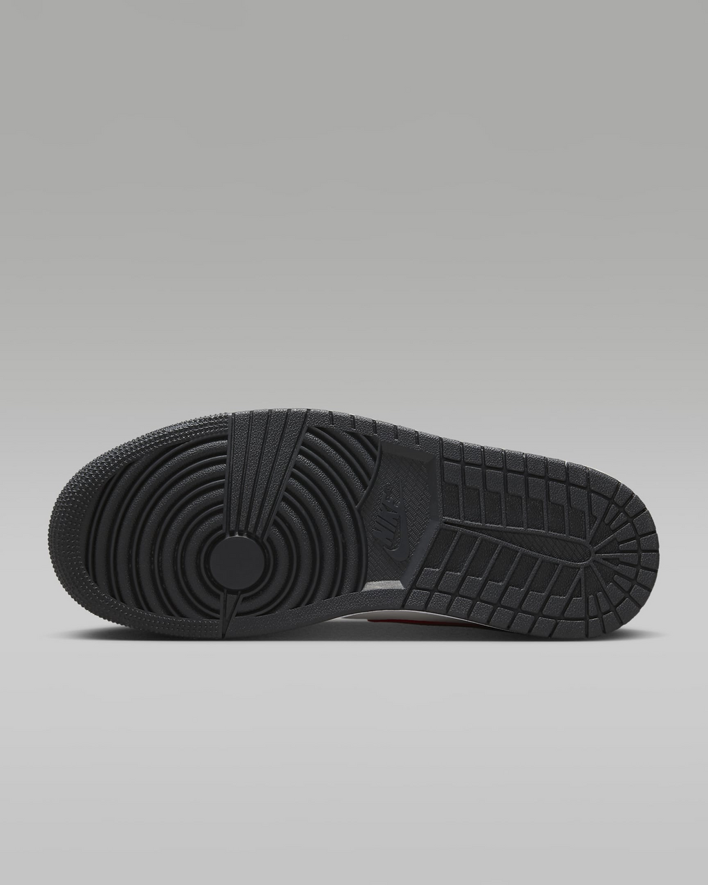 JORDAN 1 Mid   Noir/White/Gym Red #.